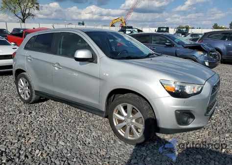 2015 Mitsubishi Outlander Sport Es from USA, damaged, VIN 4A4AR3AU4FE042012